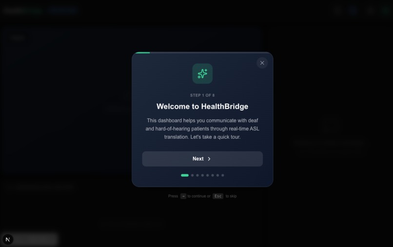 HealthBridge – screenshot 1