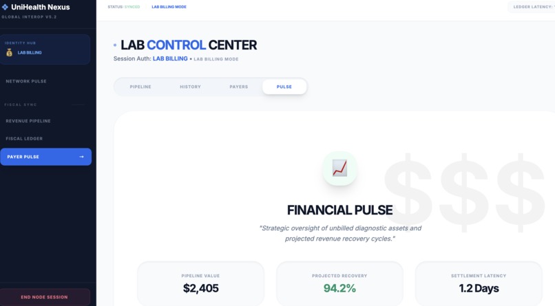 UniHealth-nexus – screenshot 1