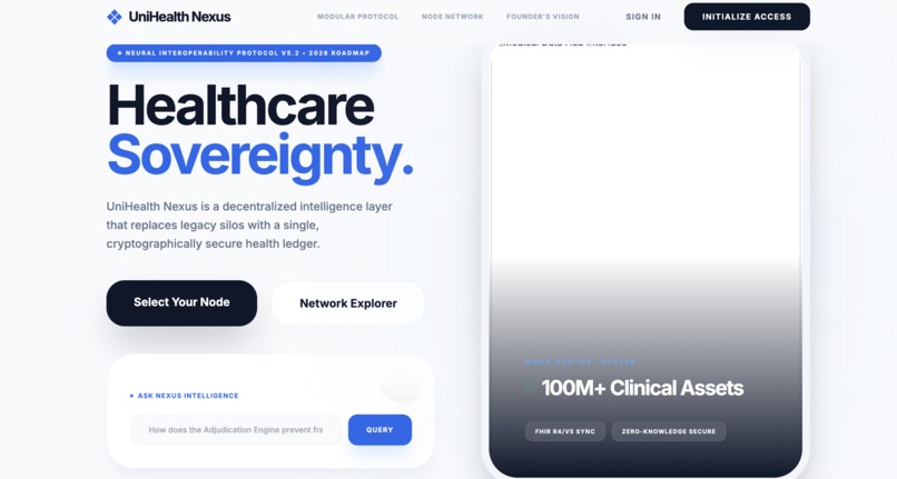 UniHealth-nexus – screenshot 2