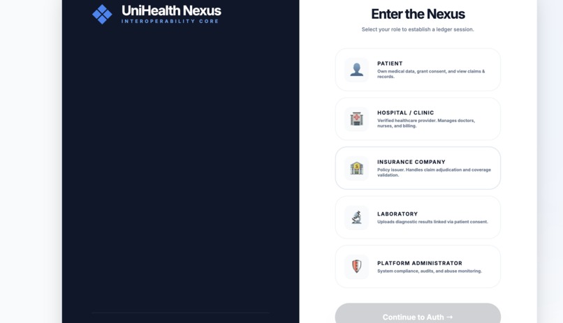 UniHealth-nexus – screenshot 4