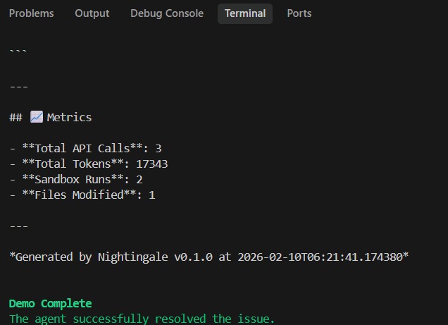 Nightingale – screenshot 2