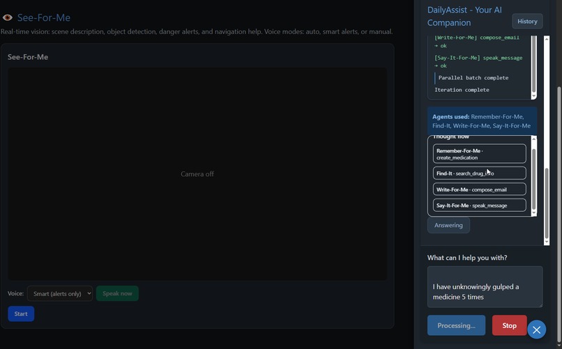 daily-assist – screenshot 2