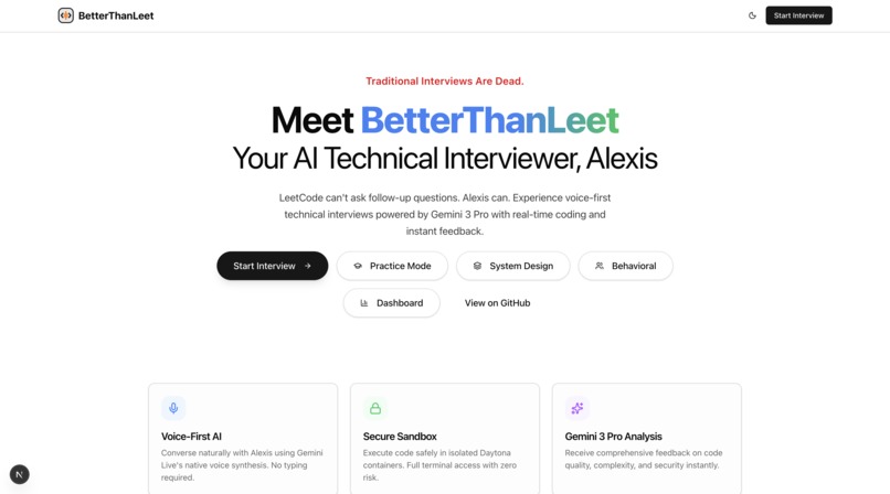 BetterThanLeet – screenshot 2