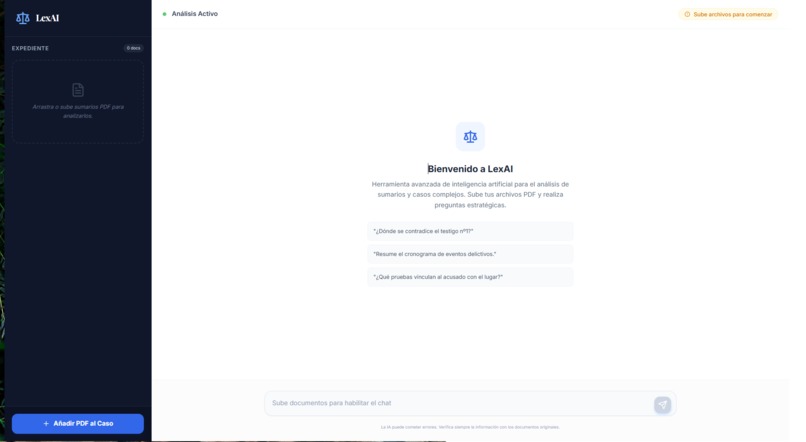 LEXAI – screenshot 1