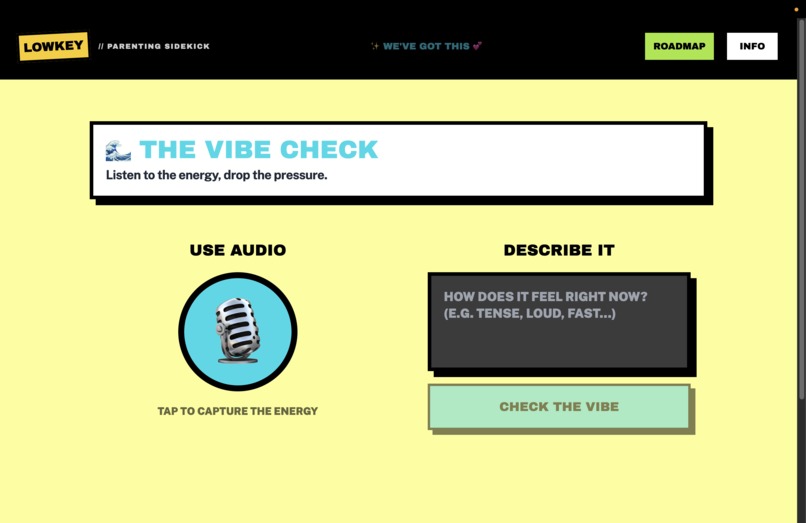 LowKey - The AI Parent Sidekick – screenshot 2