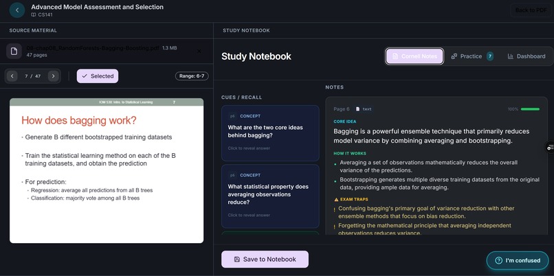 FishCapsule: Agentic Study Notebook | Devpost