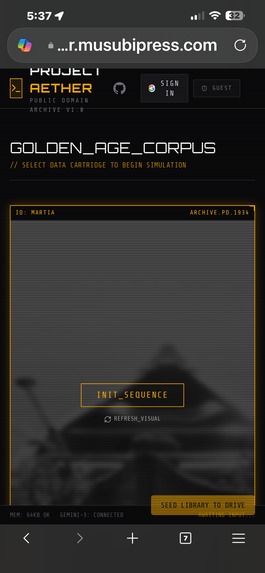 Project Aether – screenshot 2