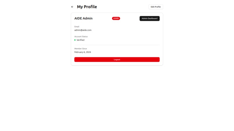 AIDE (Artificial Intelligence Disaster Emergency) – screenshot 3