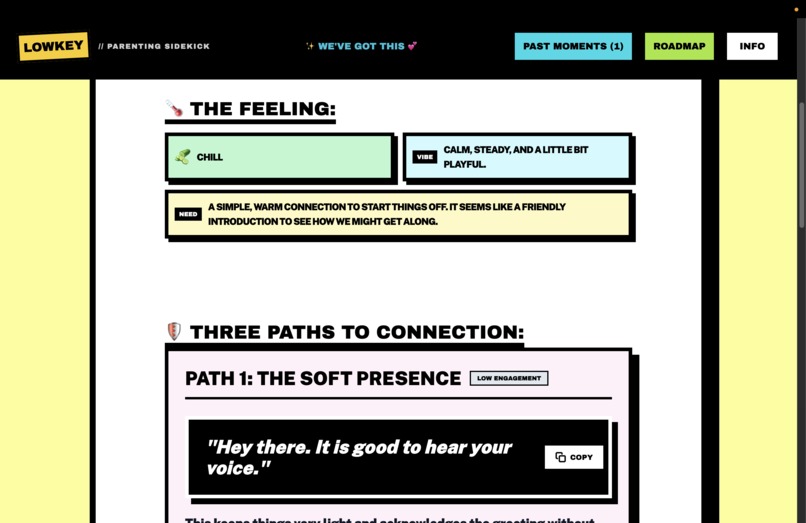LowKey - The AI Parent Sidekick – screenshot 6