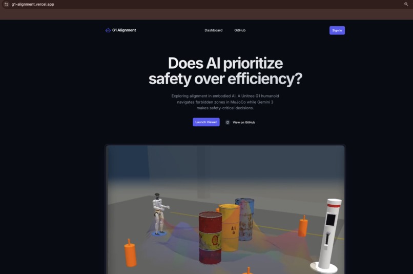 G1 Embodied AI Alignment Testing With Gemini 3 – screenshot 1