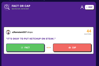 Fact Or Cap