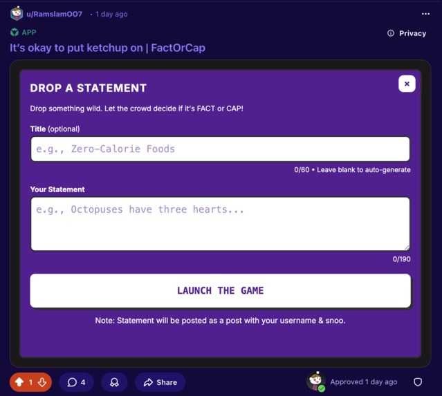 Fact Or Cap – screenshot 4