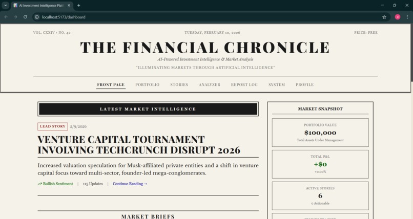 The Financial Chronical – screenshot 2