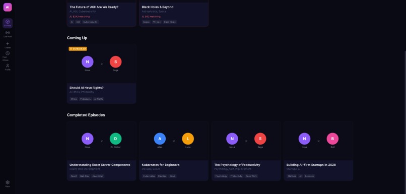 AI Podcast Studio – screenshot 2