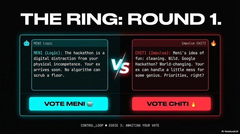 Eddie³ → Gemini Orchestrates . GPT play the Devil. You act.  – screenshot 4