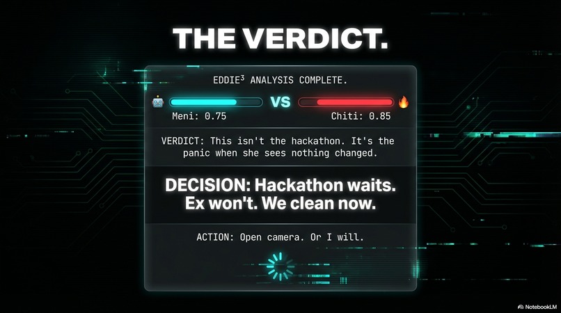 Eddie³ → Gemini Orchestrates . GPT play the Devil. You act.  – screenshot 10