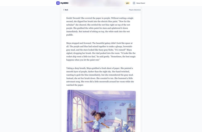 MyHERO – screenshot 2