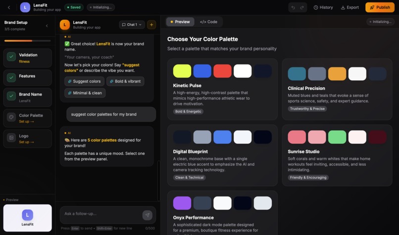 LaunchKit: From Startup Idea to Live App in Minutes – screenshot 5