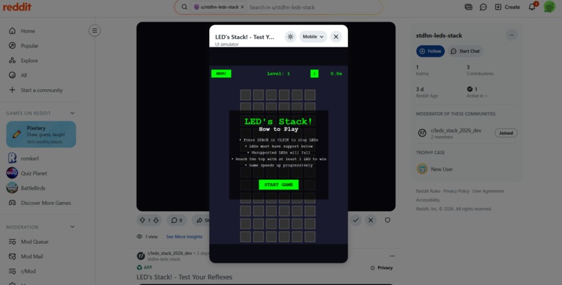 Leds Stack – screenshot 2