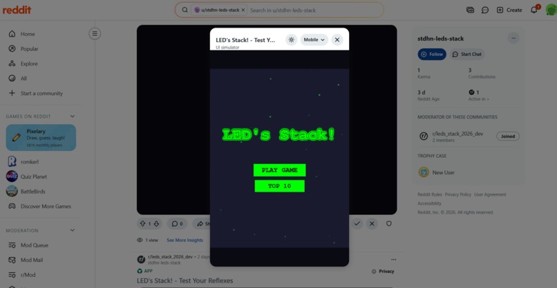 Leds Stack – screenshot 3