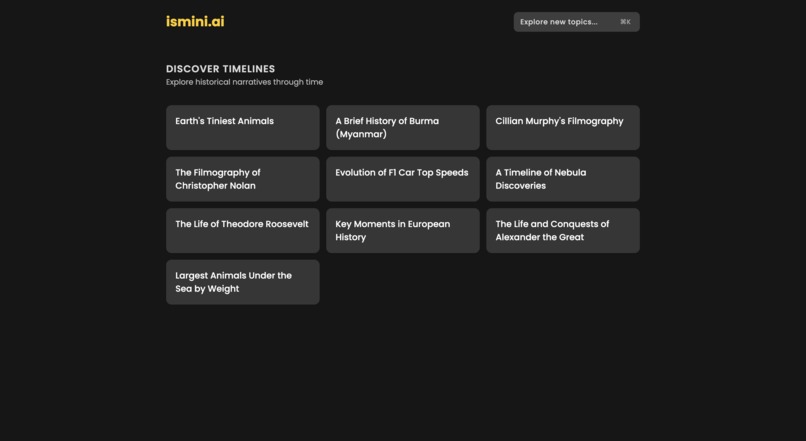 ismini.ai – screenshot 1