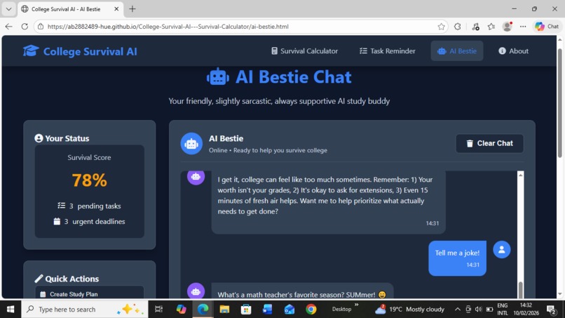 College Survival AI – Smart Student Assistant – screenshot 4