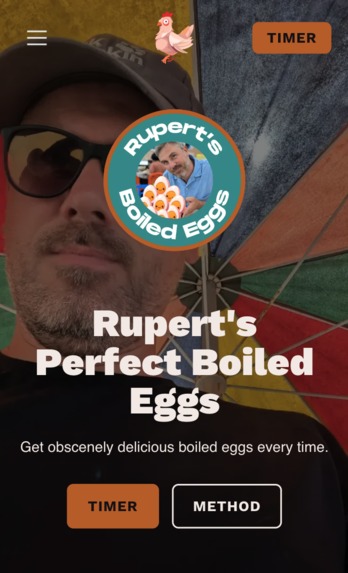 Rupert's Perfect Boiled Eggs – screenshot 1