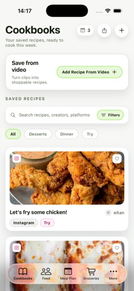 Cookmark – screenshot 1