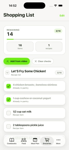 Cookmark – screenshot 4