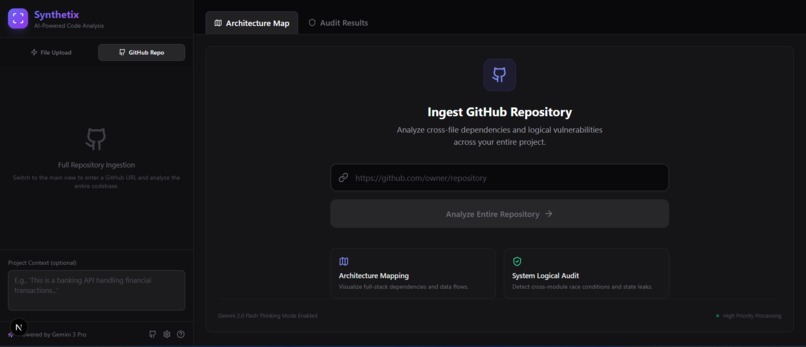 Synthetix – screenshot 1