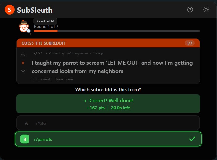 SubSleuth Daily – screenshot 3