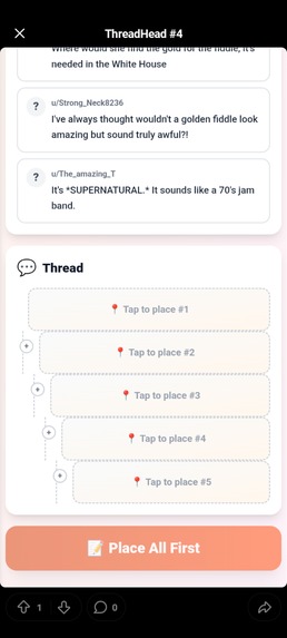ThreadHead - Reddit Comment Sorting Challenge – screenshot 4