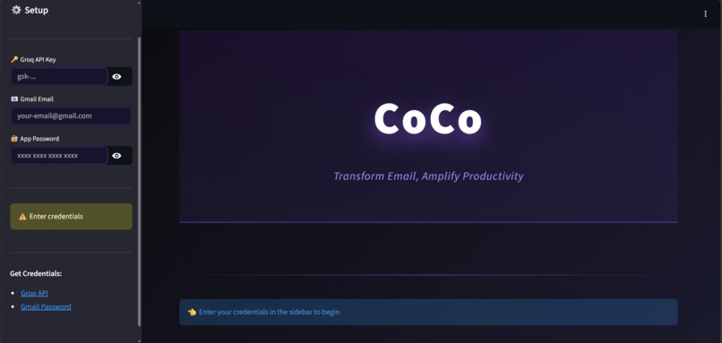 CoCo - Mail agent – screenshot 2
