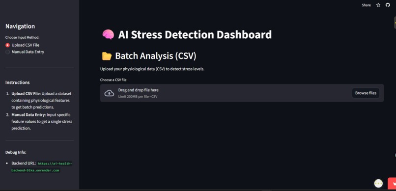 StressSense – screenshot 2