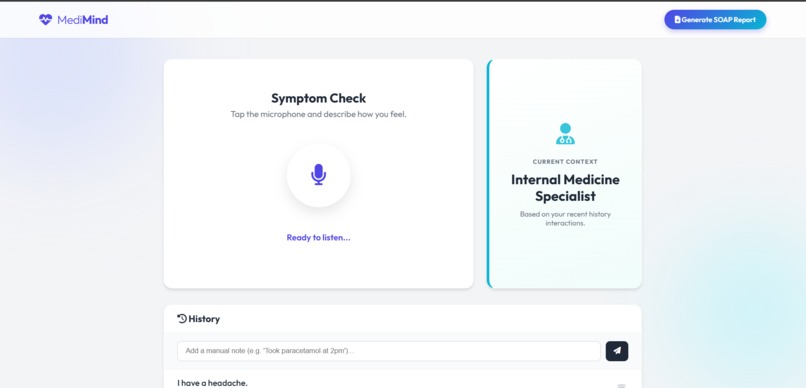 MediMind – screenshot 1