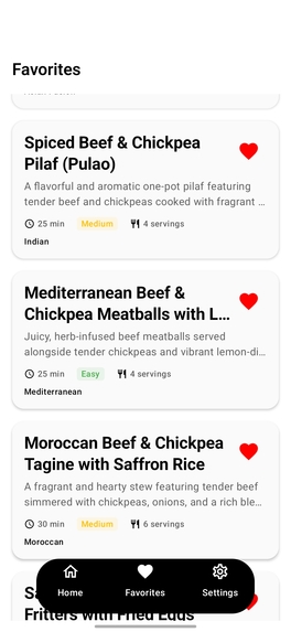 Simple Meals – screenshot 3