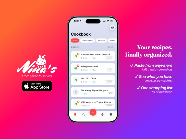 Nina's - From saved to served – screenshot 1