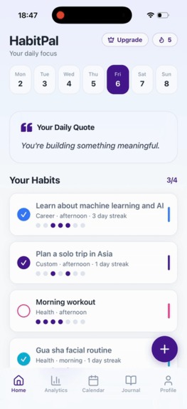 HabitPal – screenshot 8