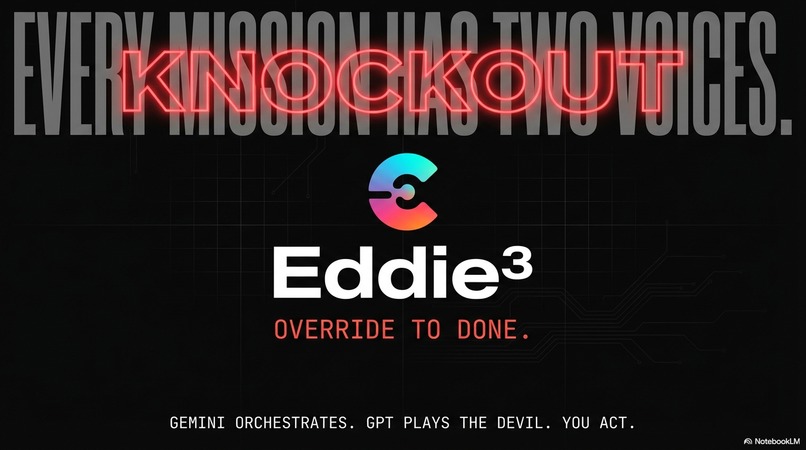 Eddie³ → Gemini Orchestrates . GPT play the Devil. You act.  – screenshot 1