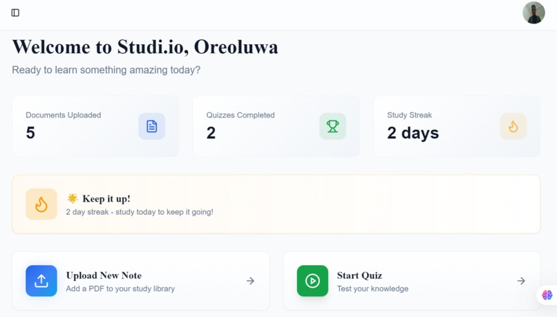 Studi.io – screenshot 6