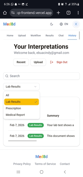 Med8d – screenshot 1