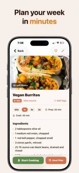 Vima Recipes – screenshot 2