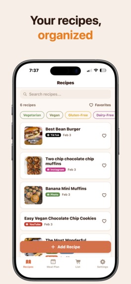 Vima Recipes – screenshot 3