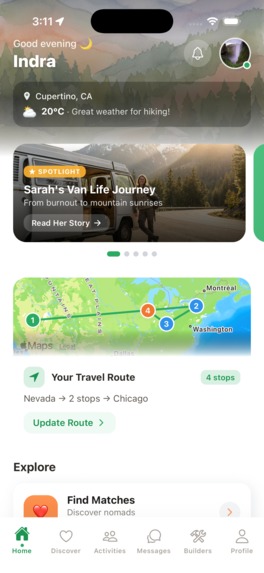 NomadConnect – screenshot 1