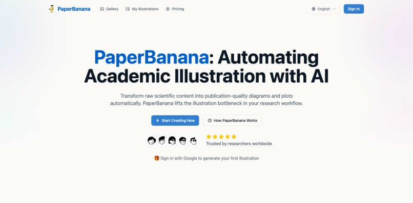 PaperBanana: AI Academic Illustration Generator – screenshot 1