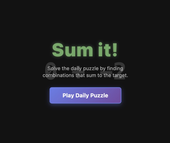 Sum It – screenshot 1