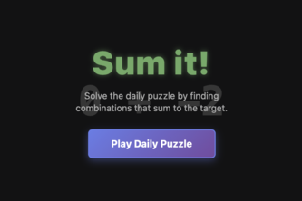 Sum It