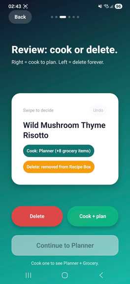 CookOrDelete – screenshot 3