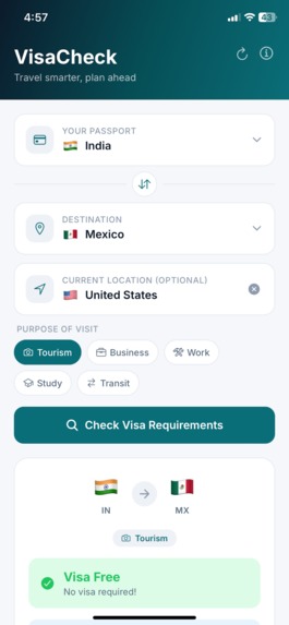 VisaCheck – screenshot 6