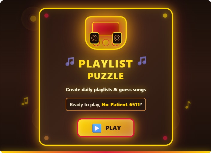 Playlist Puzzle – screenshot 1